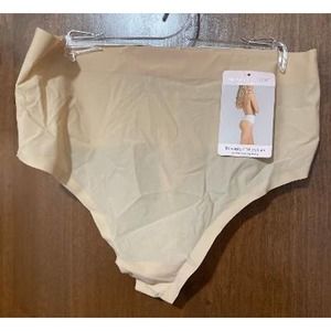 Nearly Nude Thinvisible™ Microfiber Slimming Thong - Med